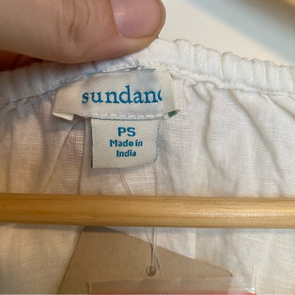 Sundance Catalog Sahara Linen Top in Petite Small - Picture 4 of 9